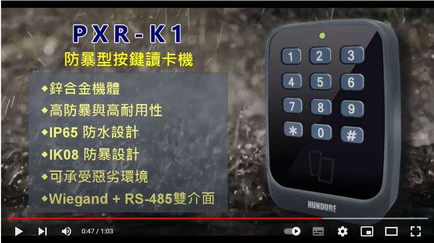 PXR K1 video