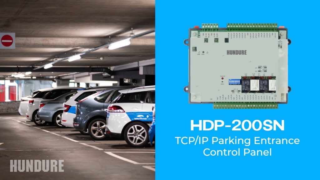 Hundure の HDP-200SN 駐車場入口コントロールパネル 2 HDP 200SN EN 02