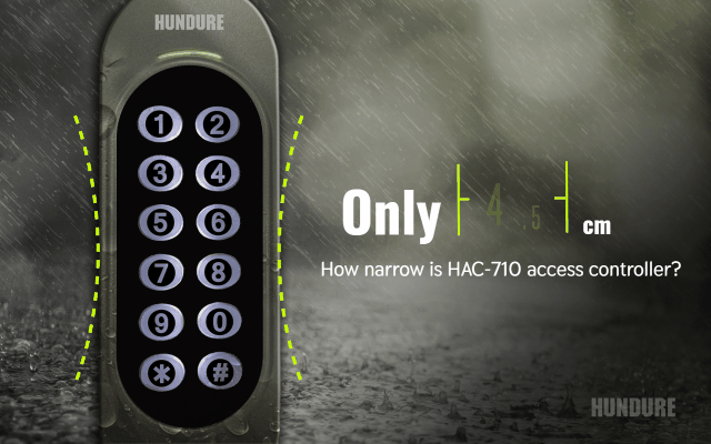 HUNDURE HAC-710 Strip Mullion Access Controller Series 1 news en 067